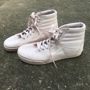 Vans Hightop, Blush Color, Women's Size 8